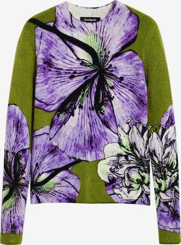 zaļš Desigual Džemperis: no priekšpuses