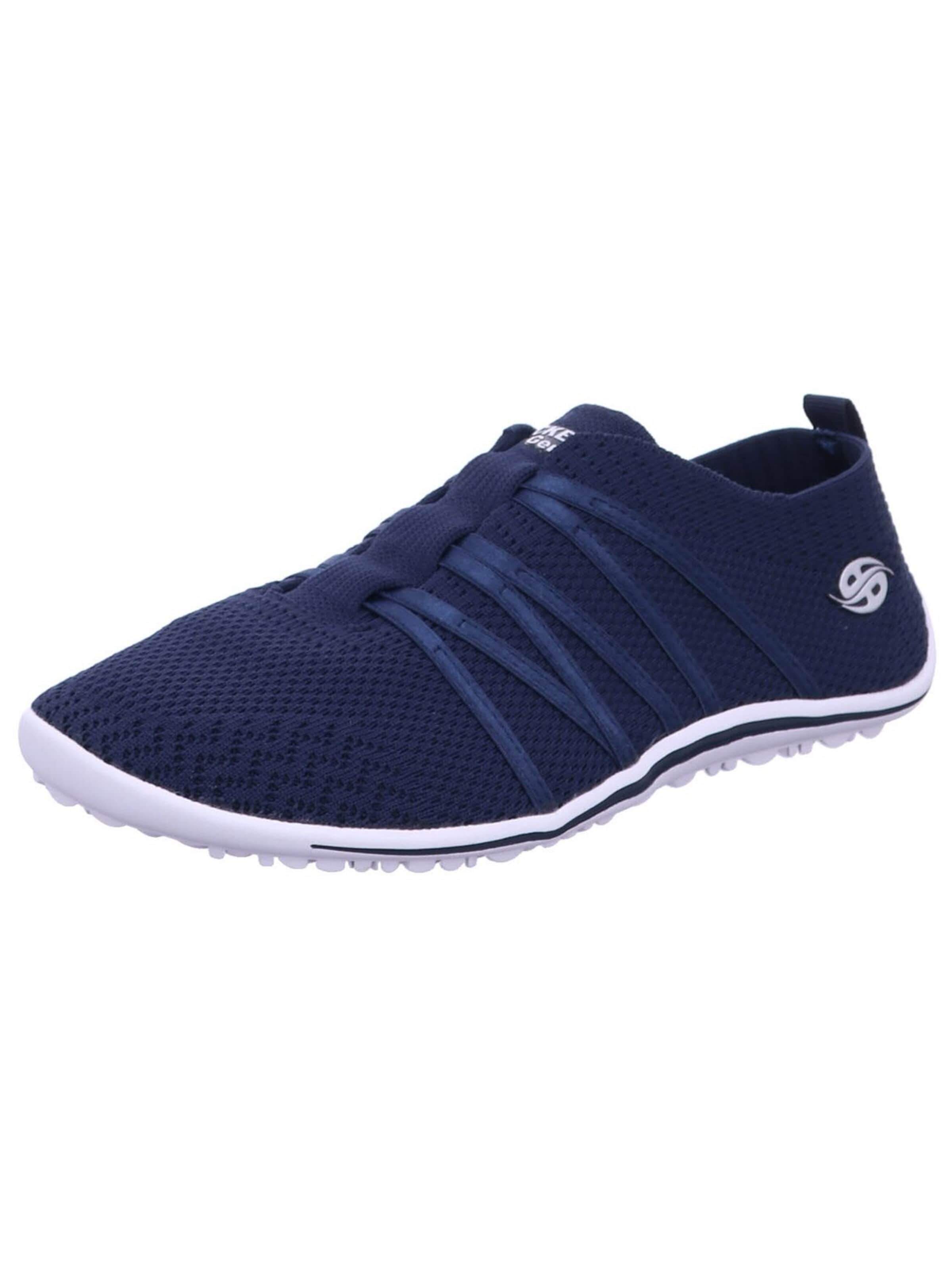 Dockers by Gerli - Calzado deportivo con cordones 'Slipper Damen 50BA203 780 660 Textil in blau' en azul: frente