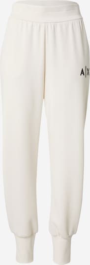 ARMANI EXCHANGE Hlače u crna / prljavo bijela, Pregled proizvoda