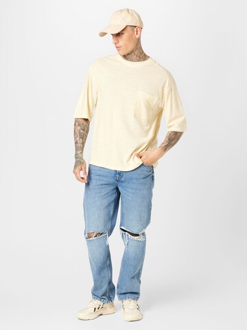 WEEKDAY T-shirt i beige