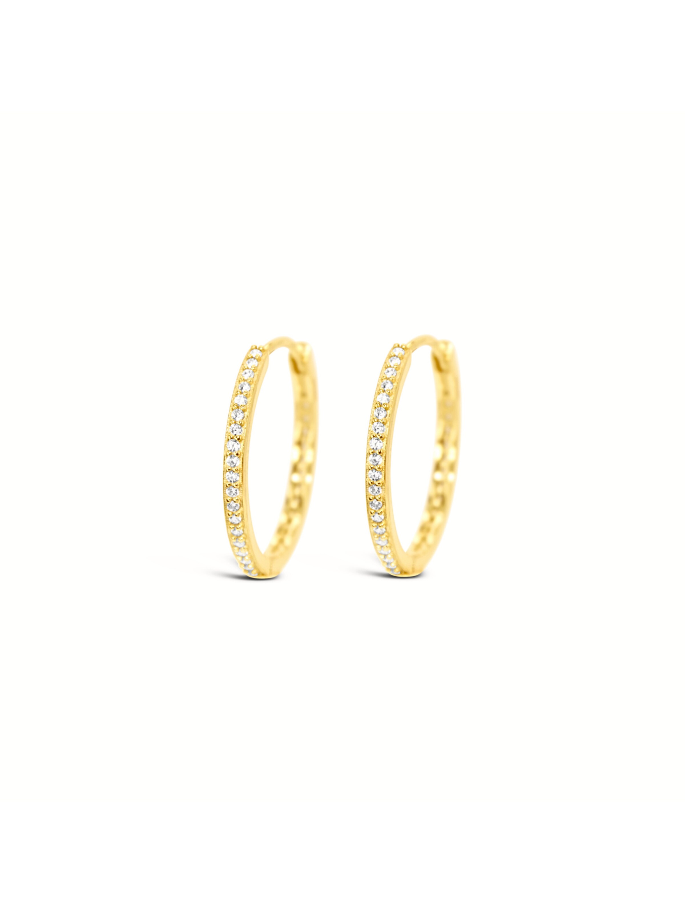 ARS-ARGENTI Ohrringe 'SEXY SKINNY HOOPS II gold'‌‌‌‌‌‌‌ in Gold