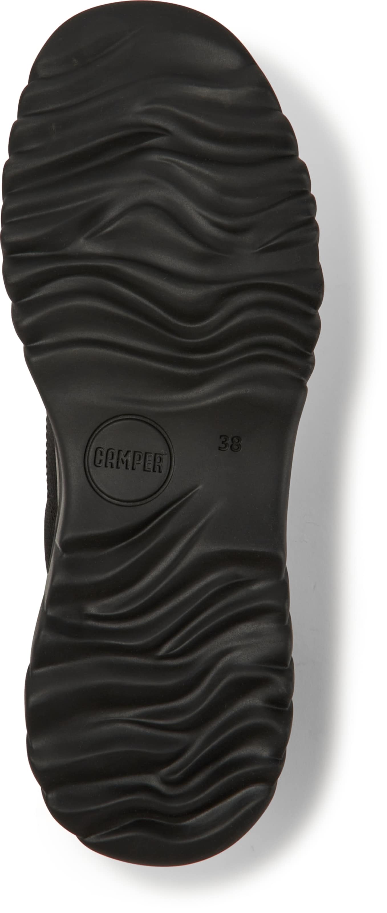 CAMPER Sneakers laag 'Teix' in Zwart