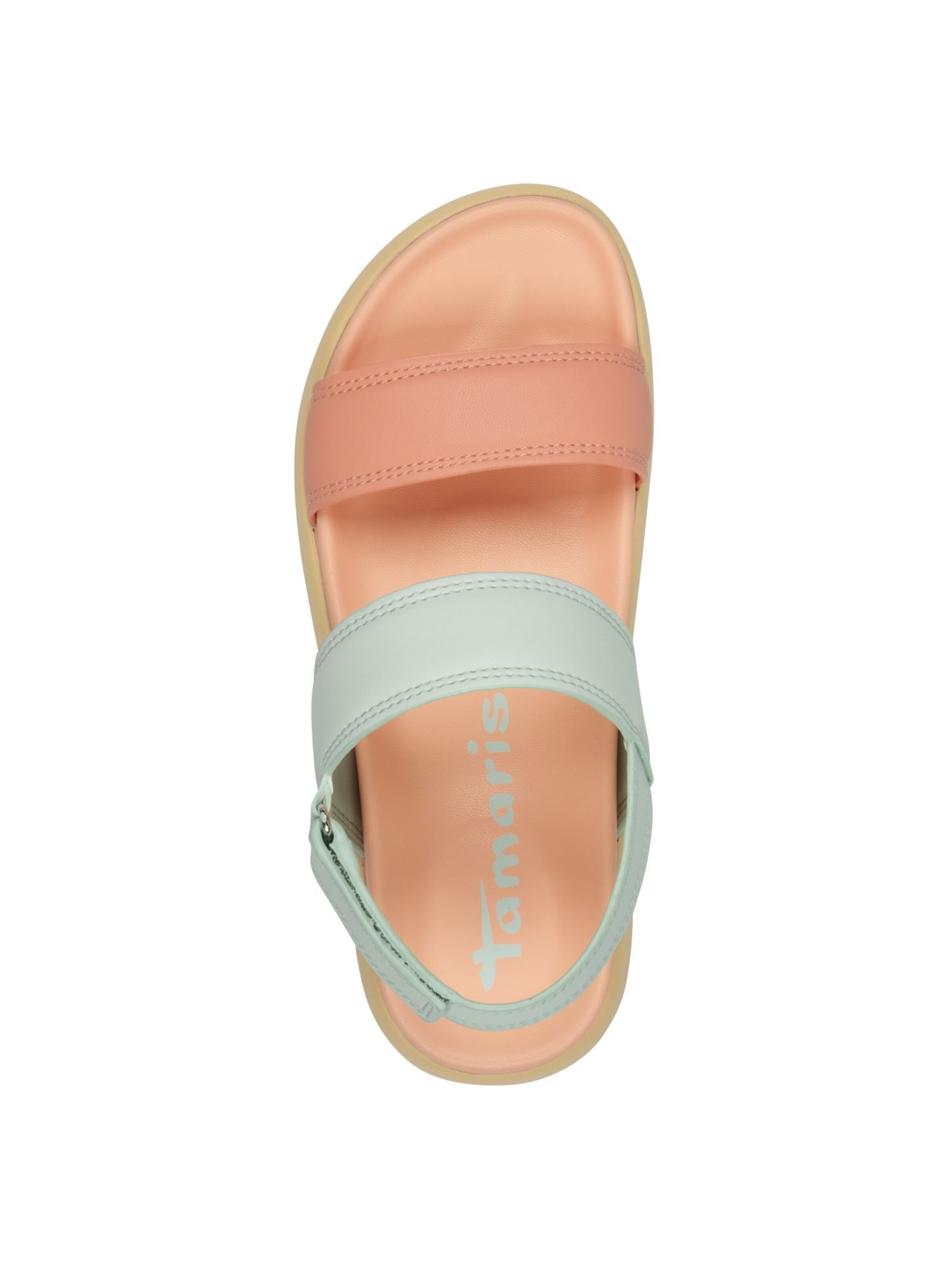 Sandales Tamaris en vert