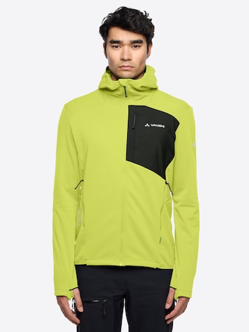 VAUDE Funktionsfleecejacke 'Monviso III' in Grün: Vorderseite