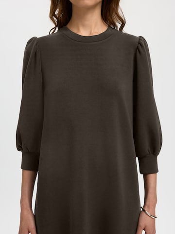 Robe 'SLFTenny' SELECTED en marron