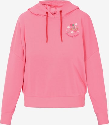 MYMO Collegepaita 'Back to School' värissä vaaleanpunainen: etupuoli