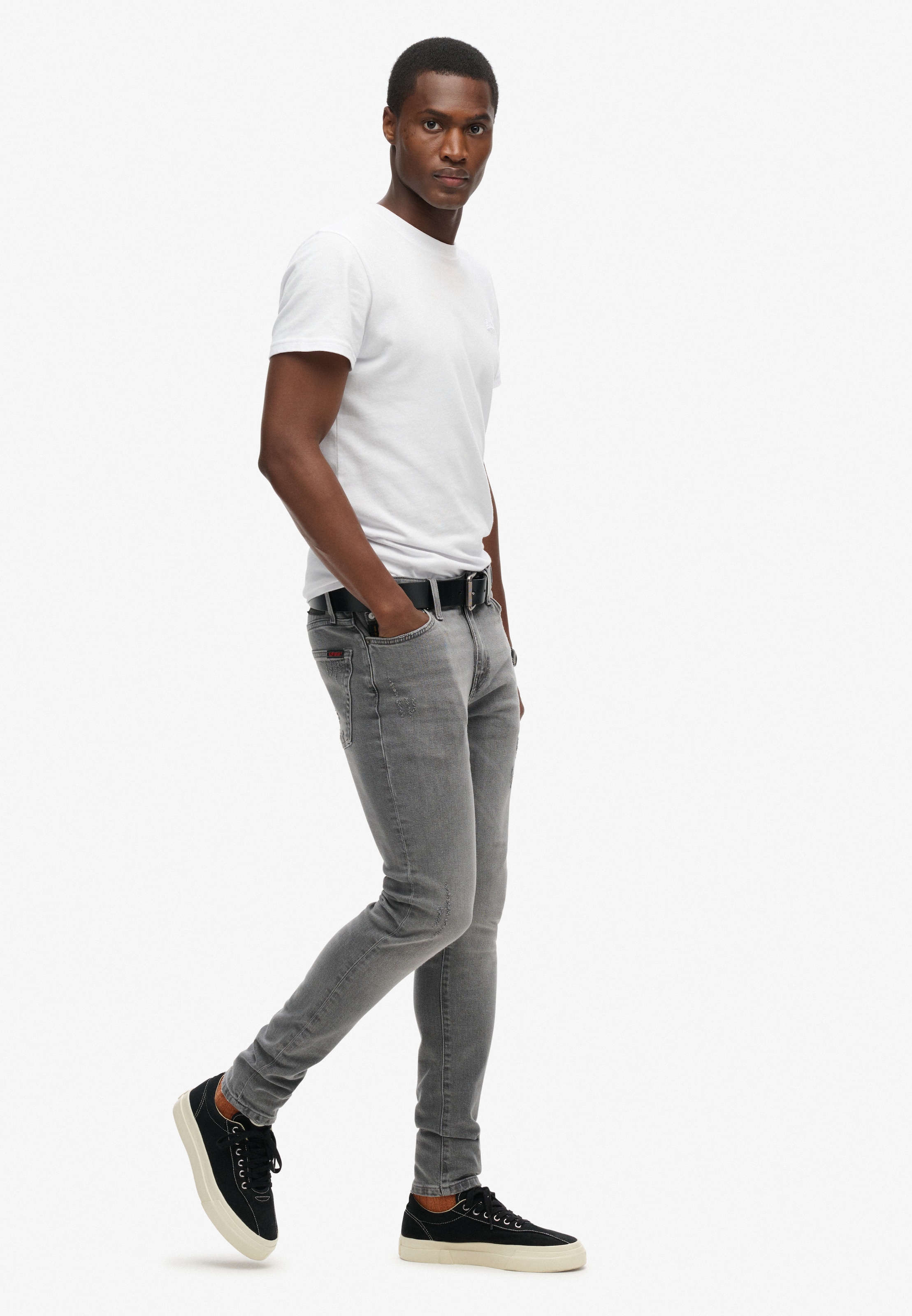 Superdry Skinny Jeans in Grijs