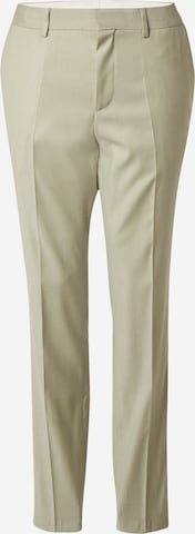 BOSS Regular Suorat housut 'Genius' värissä vihreä: etupuoli