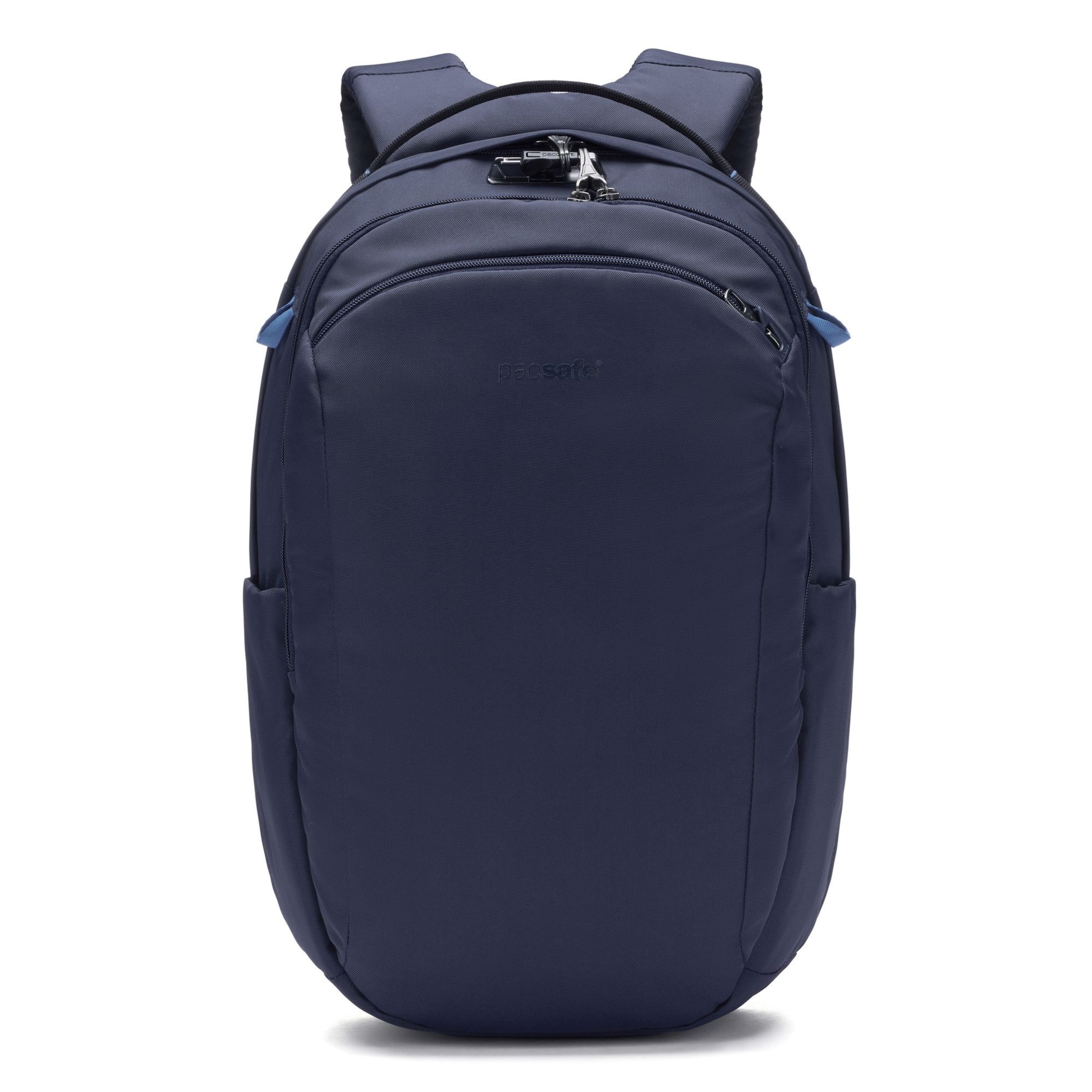 Pacsafe Backpack in Blue: front