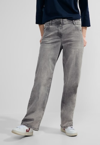 CECIL Loose fit Jeans in Grey: front