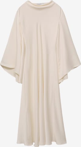 MANGO Рокля 'MARIA-A' в бяло: отпред