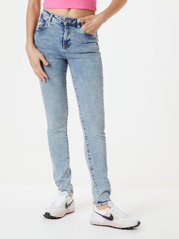 Coupe slim Jean Denim Project en bleu : devant