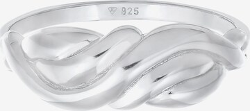 ELLI Ring Boho 'Knoten' in Silber