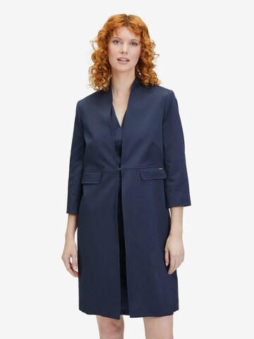 Betty & Co Longblazer mit Jacquard in Blau: predná strana