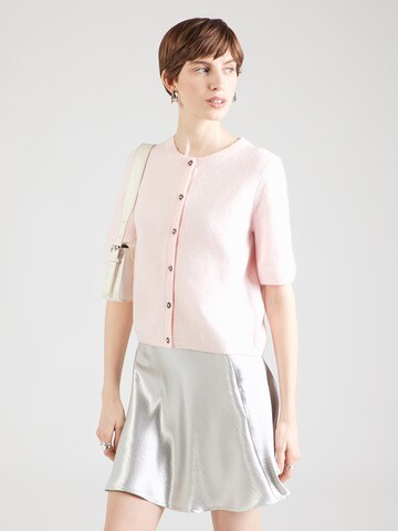 JDY Вязаная кофта 'JDYChloe' в Ярко-розовый: спереди