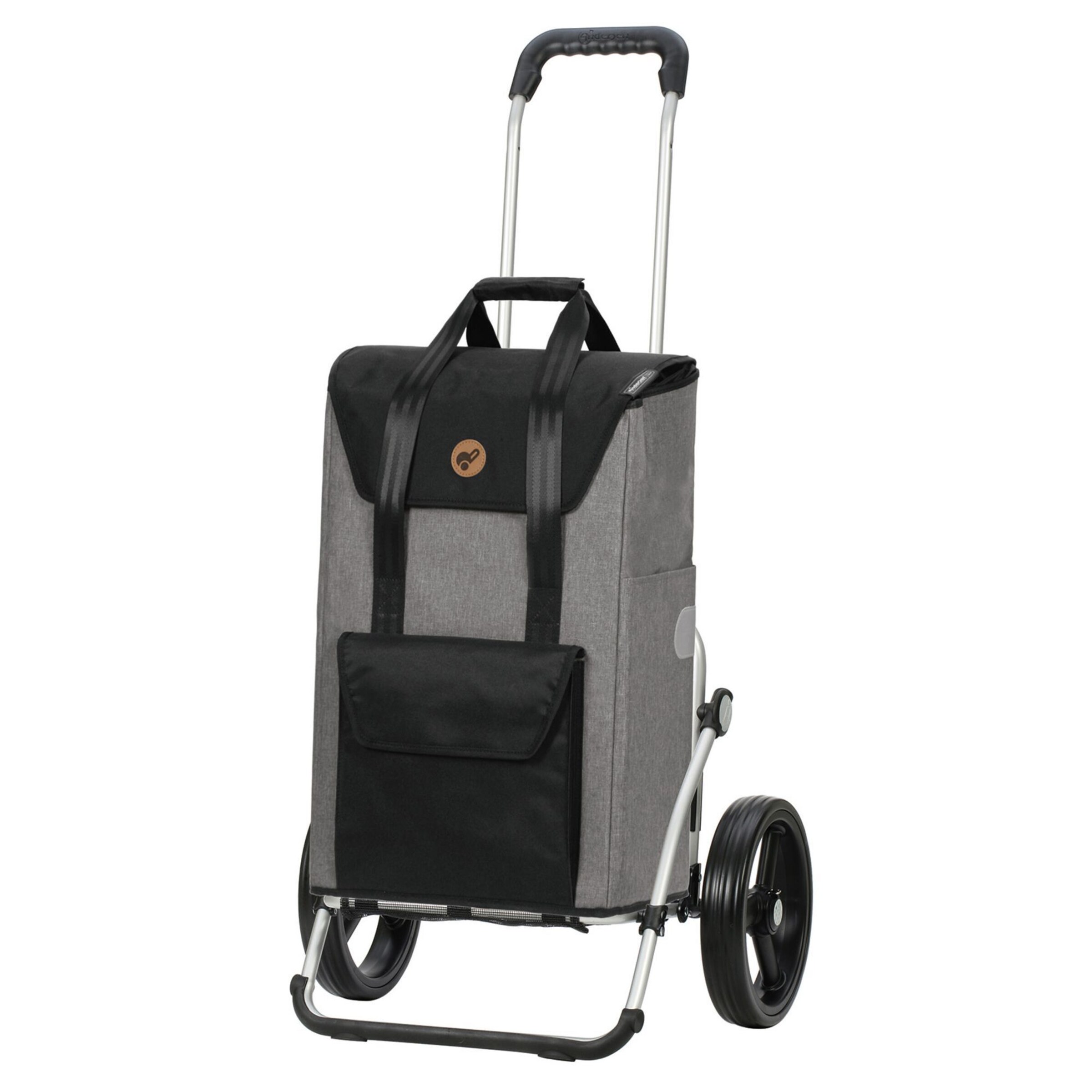 Andersen Shopper Cart 'Senta' in Grey: front