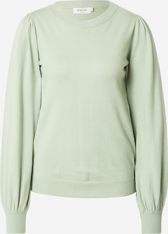 MSCH COPENHAGEN Sweater 'Tamana Rachelle' in Green: front