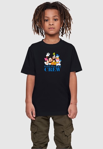 ABSOLUTE CULT Shirt 'Mickey Mouse- Disney Friends' in Zwart: voorkant