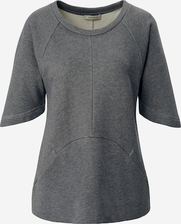 MARGITTES Sweatshirt in Grey: front