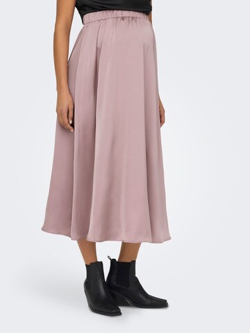 Only Maternity Skirt in Pink: front