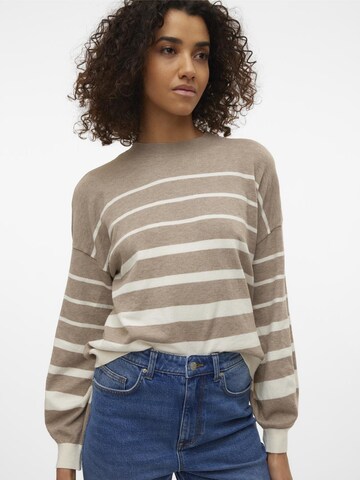 VERO MODA Pulóver 'Rain' - bézs