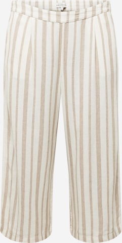 Loosefit Pantalon 'CARISA' ONLY Carmakoma en blanc : devant