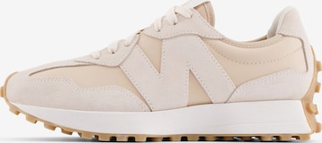Baskets basses '327' new balance en rose : devant