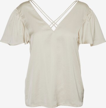 Camicia da donna 'Anny' di VERO MODA in beige: frontale