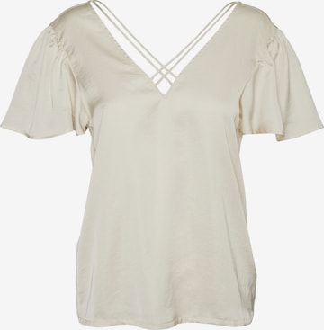 VERO MODA - Blusa 'Anny' em bege: frente