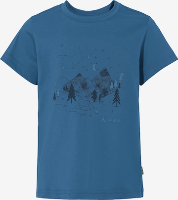 VAUDE Functioneel shirt 'Lezza' in Blauw: voorkant