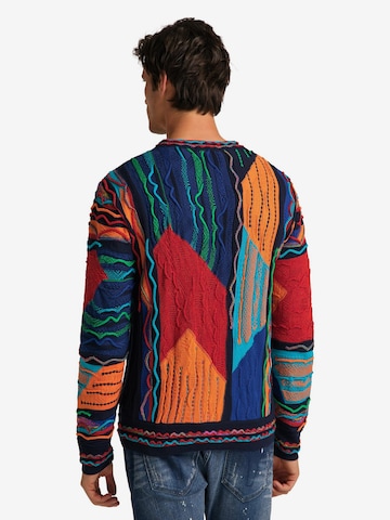 Carlo Colucci Sweater ' Comper ' in Mixed colors