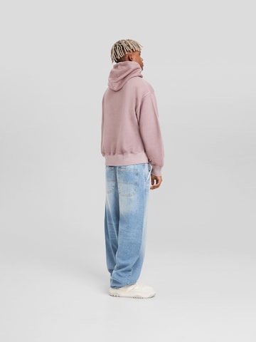 Bershka Loosefit Jeans i blå