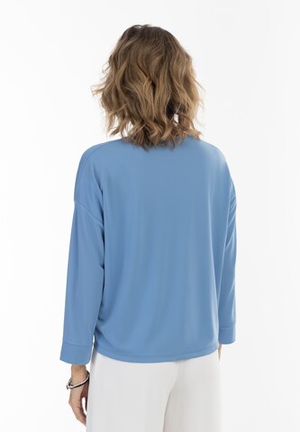 usha BLACK LABEL - Blusa em azul