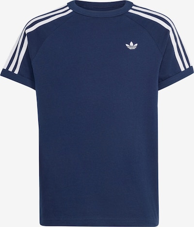 128 dydžio Marškinėliai iš ADIDAS ORIGINALS, spalva – tamsiai mėlyna jūros spalva / balta, Prekių apžvalga