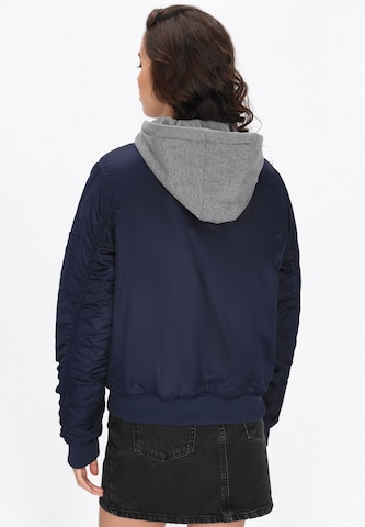 myMo ROCKS Between-season jacket in Blue