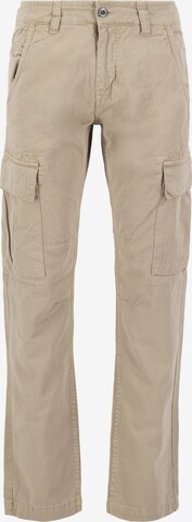 Pantaloni cargo 'Agent' di ALPHA INDUSTRIES in beige: frontale