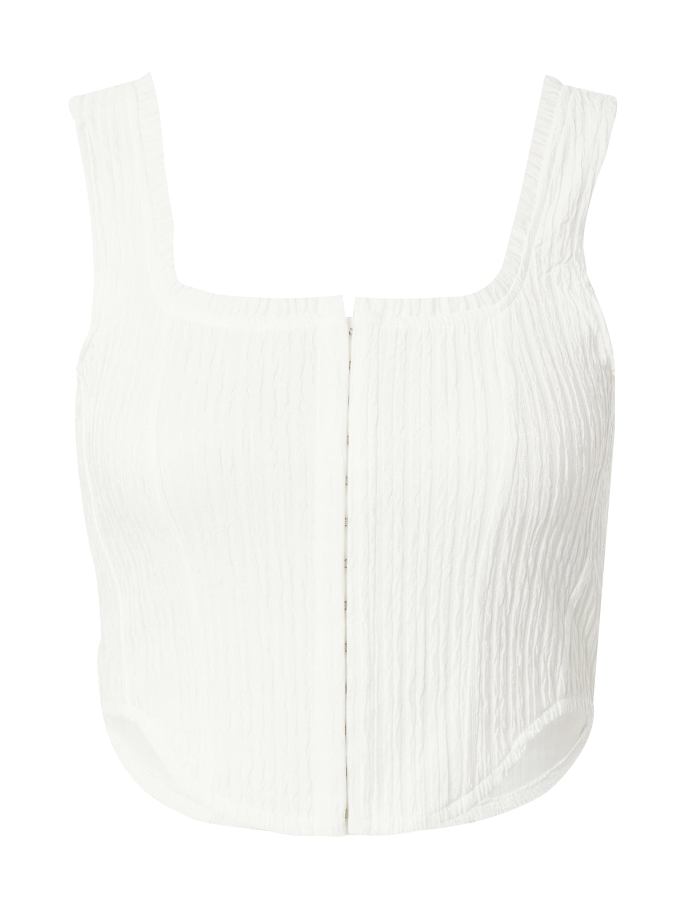 NLY by Nelly Топ в Белый: спереди