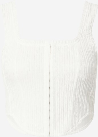 NLY by Nelly Top in White: front