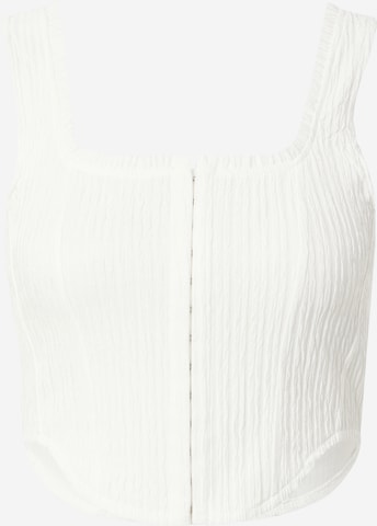 NLY by Nelly Top in White: front