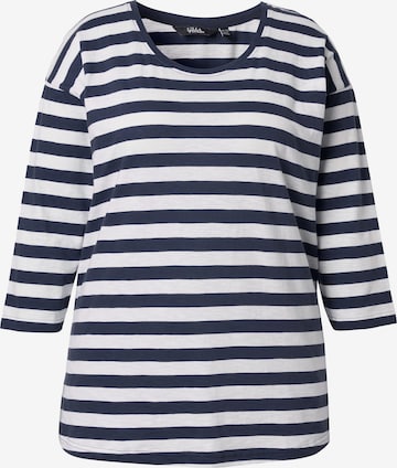 Ulla Popken Shirt in Blauw: voorkant