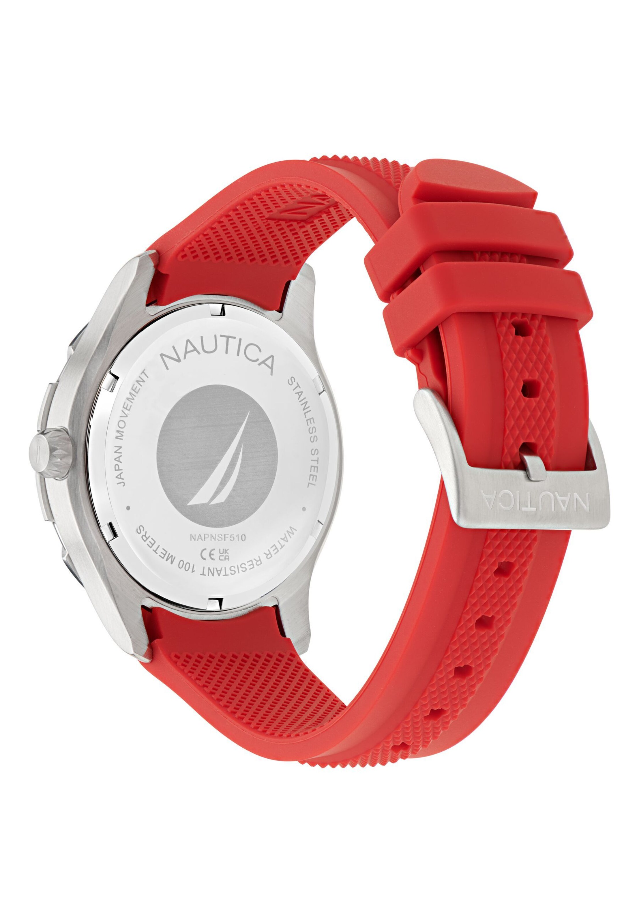 NAUTICA Analoog horloge 'NST EVERYDAY' in Rood