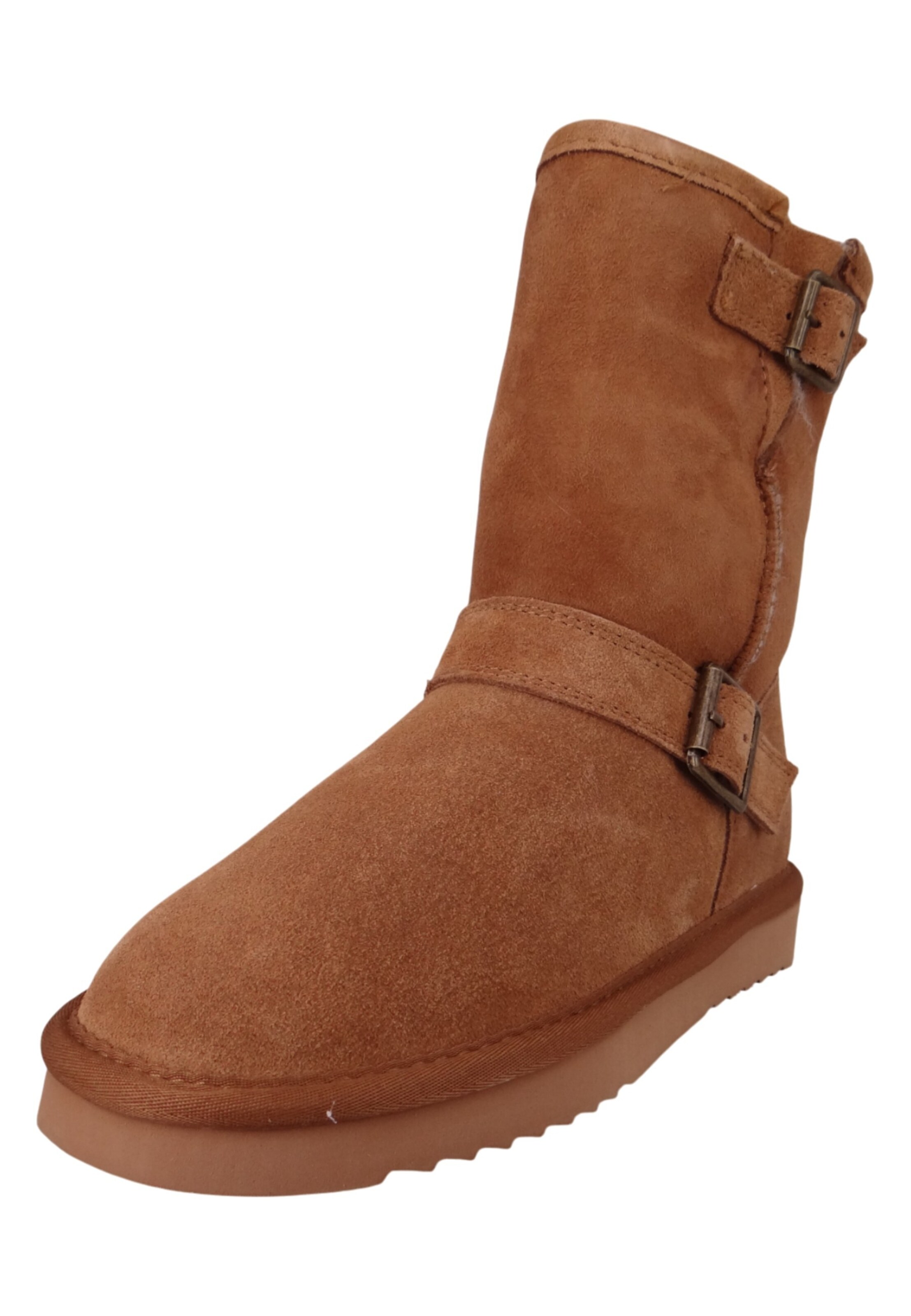 Après-ski Warmbat en marron : devant