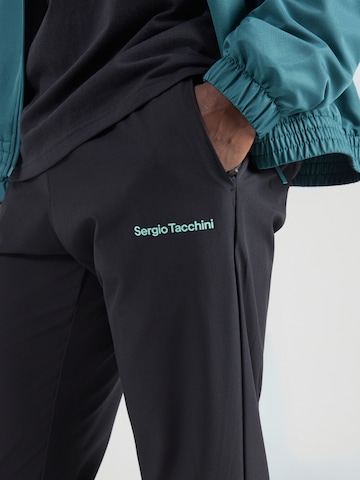 Effilé Pantalon 'Arcata' Sergio Tacchini en noir