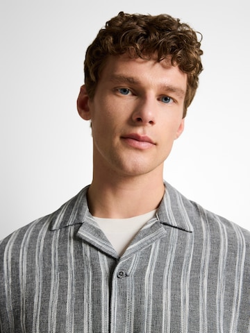 Regular fit Cămașă de la TOM TAILOR DENIM pe negru