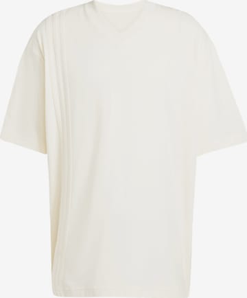 ADIDAS ORIGINALS Тениска 'Front' в бяло: отпред