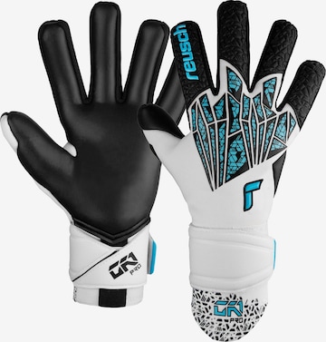 REUSCH Athletic Gloves 'GK1 Pro' in White: front