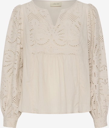 Cream Bluse 'Diana' in Beige: Vorderseite
