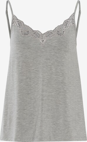 Chemise de nuit ' Natural Elegance ' Hanro en gris : devant