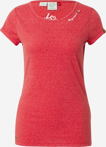 Ragwear Shirt 'MINTT' in Rood: voorkant