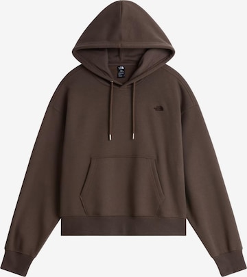 THE NORTH FACE Sweatshirt i brun: framsida